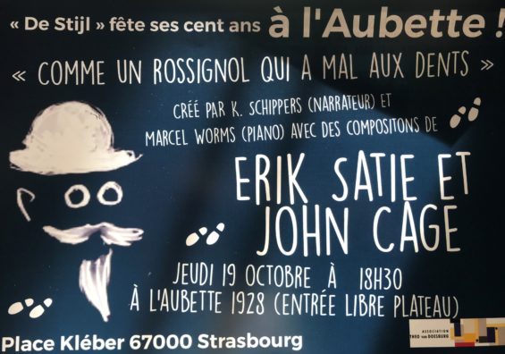 « De Stijl » fête ses cent ans à l’Aubette avec Satie et Cage