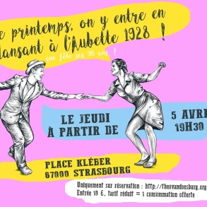 Le printemps on y entre en dansant à l&rsquo;Aubette 1928
