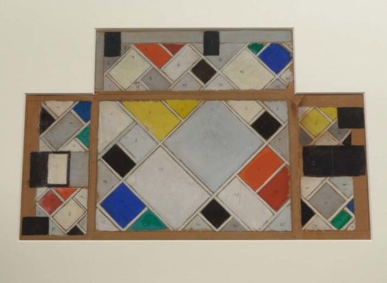 Maquette de Theo van Doesburg au NAi