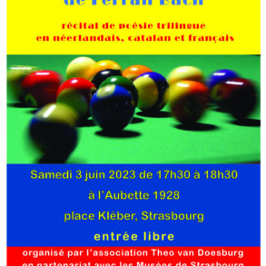 Soirée poésie trilingue avec Ferran Bach