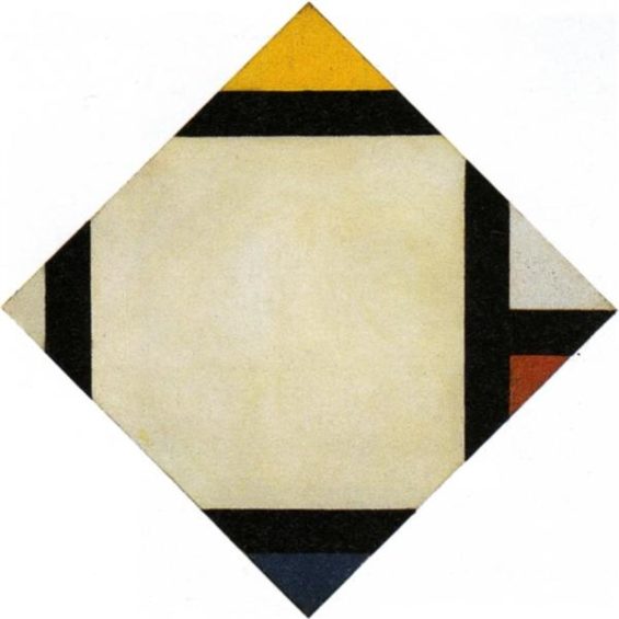 « Contre-composition VII » de Theo van Doesburg