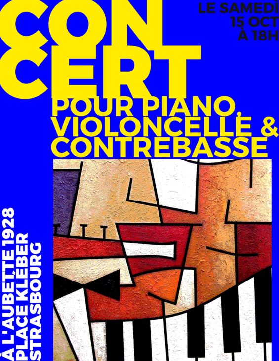Concert pour piano, violoncelle & contrebasse